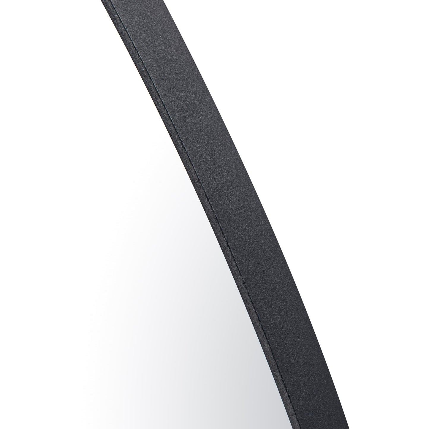Varaluz Tablet Oval Wall Mirror, 24"W x 40"H, Black