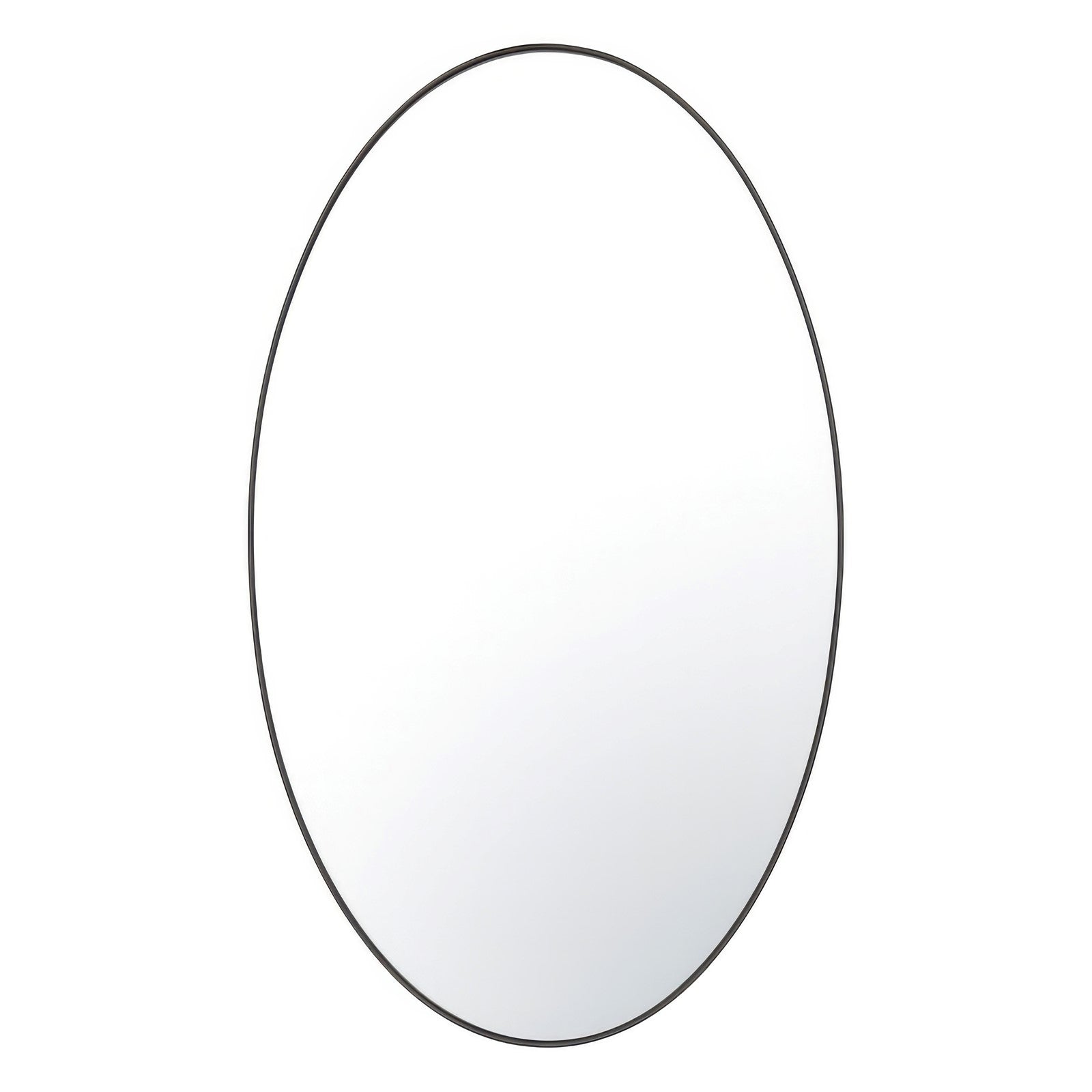 Varaluz Tablet Oval Wall Mirror, 24"W x 40"H, Bronze