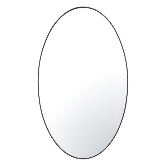 Varaluz Tablet Oval Wall Mirror, 24"W x 40"H, Bronze