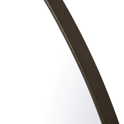 Varaluz Tablet Oval Wall Mirror, 24"W x 40"H, Bronze