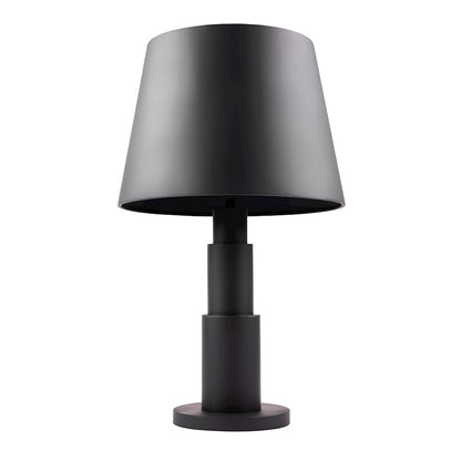 Giustino Table Lamp, Matte Black/Matte Black
