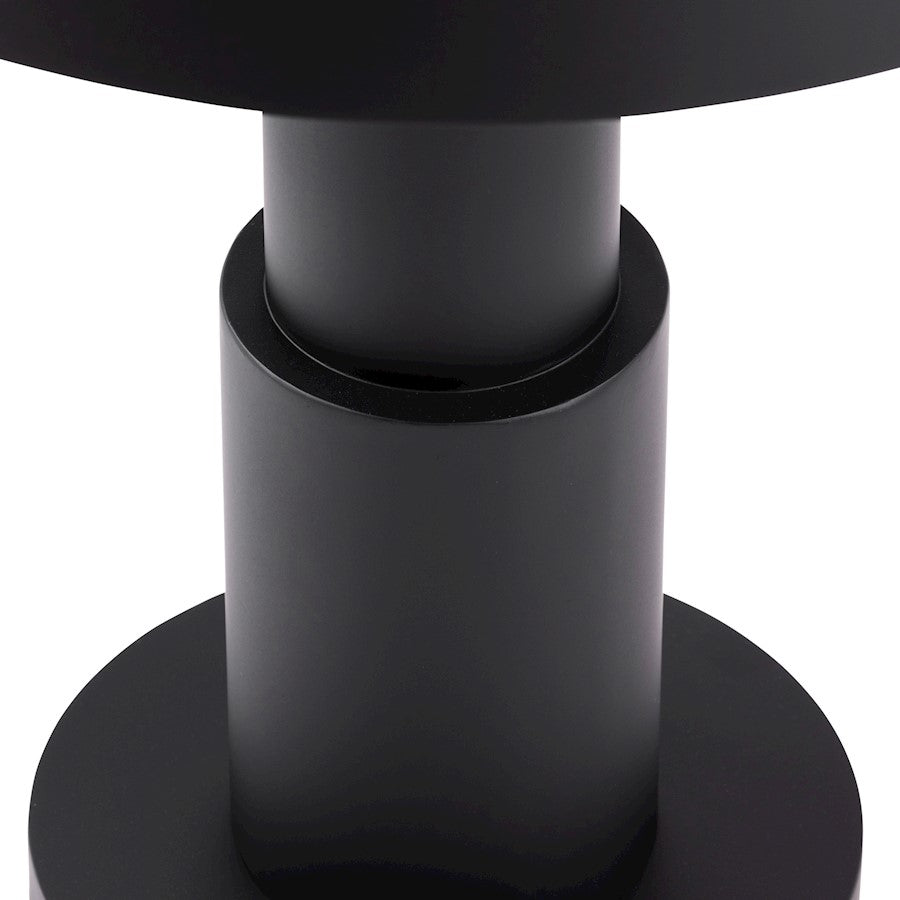 Giustino Table Lamp, Matte Black/Matte Black