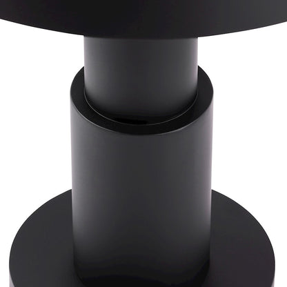 Giustino Table Lamp, Matte Black/Matte Black