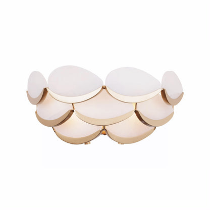 Varaluz High Tide 2 Light Bath/Vanity, French Gold/White