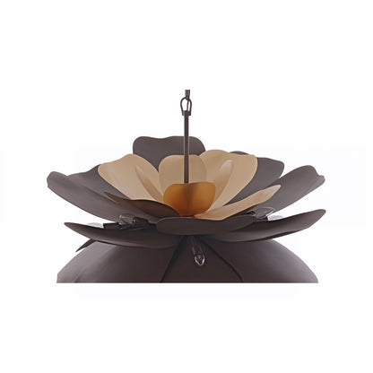 Varaluz Botanic Panic 13Lt 28'W Pendant, Dark Bronze/French Gold
