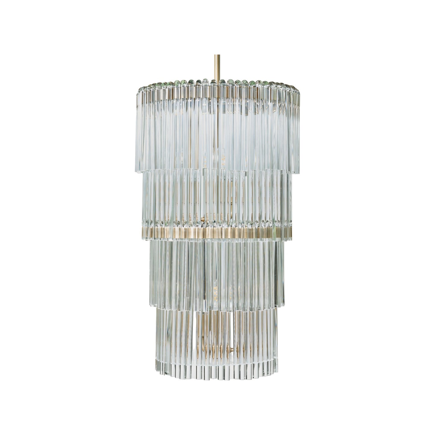 Varaluz Lila 6 Light Pendant, Antique Bronze/Clear