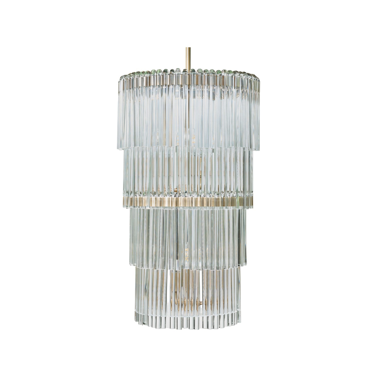 Varaluz Lila 6 Light Pendant, Antique Bronze/Clear