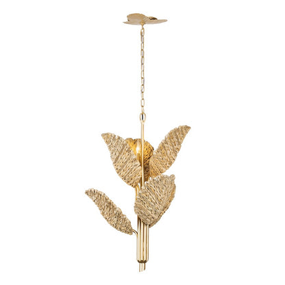 6-Light Chandelier, Gold