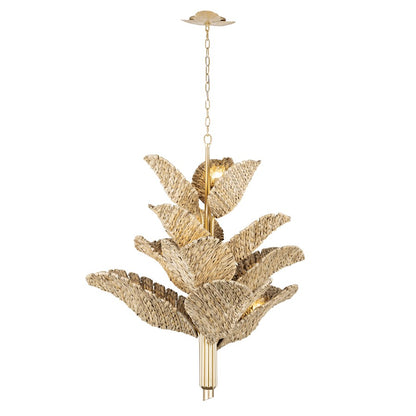12-Light Chandelier, Gold