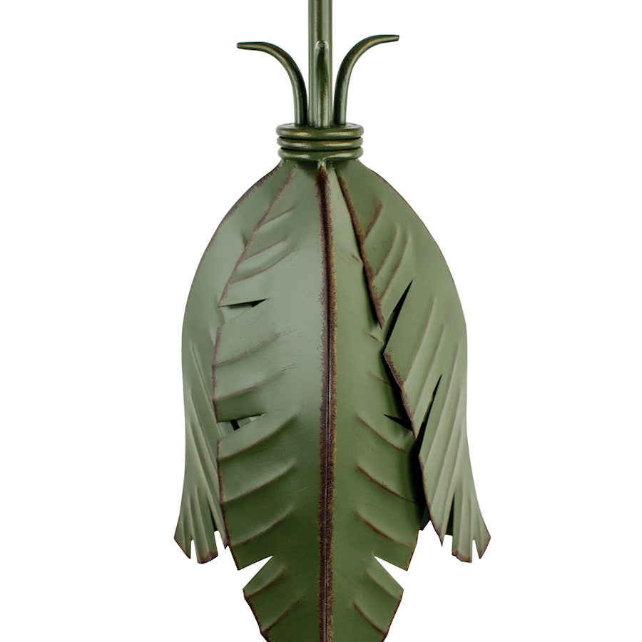 1 Light Mini Pendant, Banana Leaf