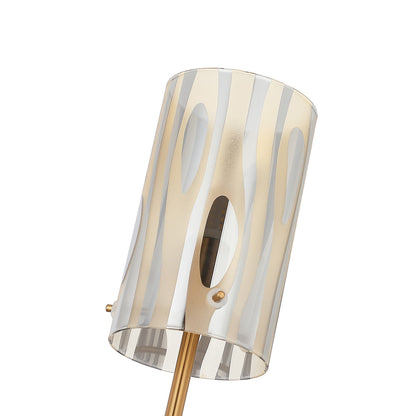 Varaluz Chroman Empire 1 Light Wall Sconce, Satin Gold/Satin Gold