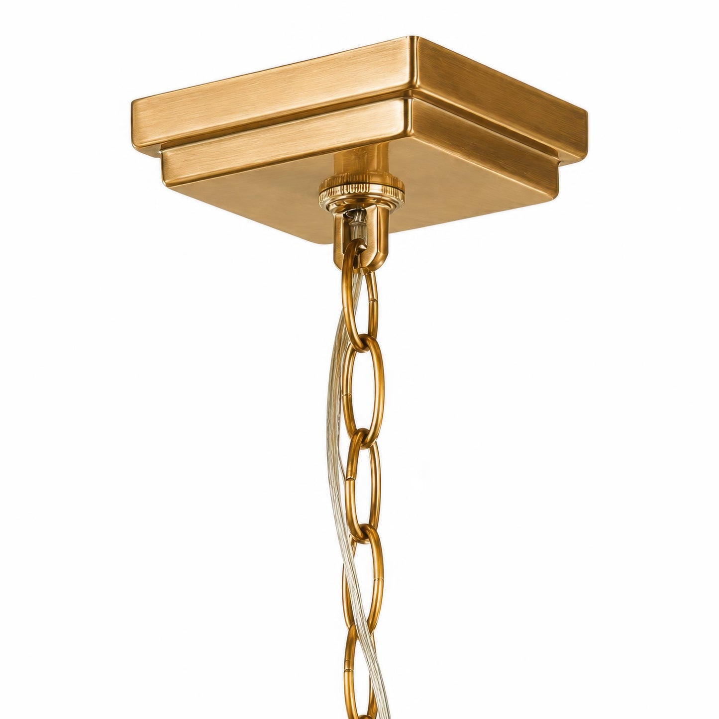 Varaluz York 1 Light Pendant, Brushed Brass