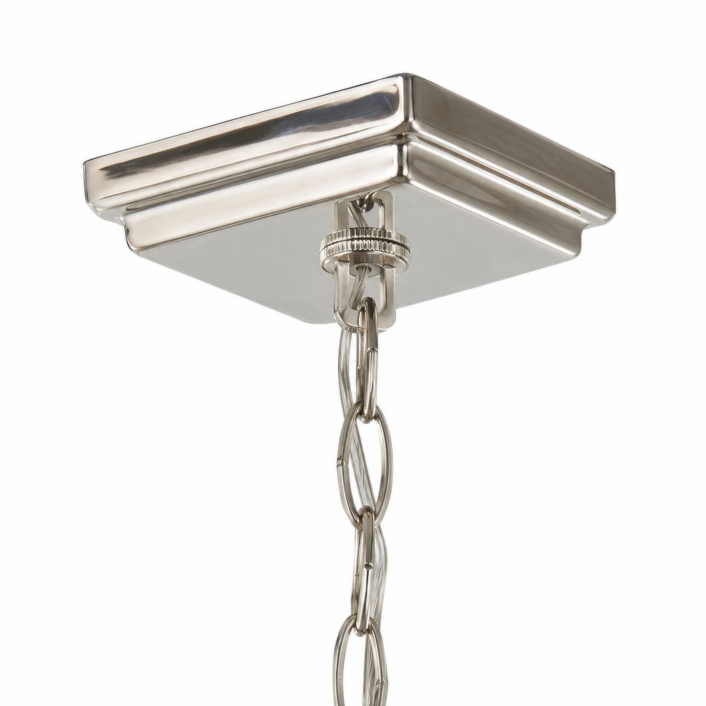 Varaluz York 1 Light Pendant, Polished Nickel