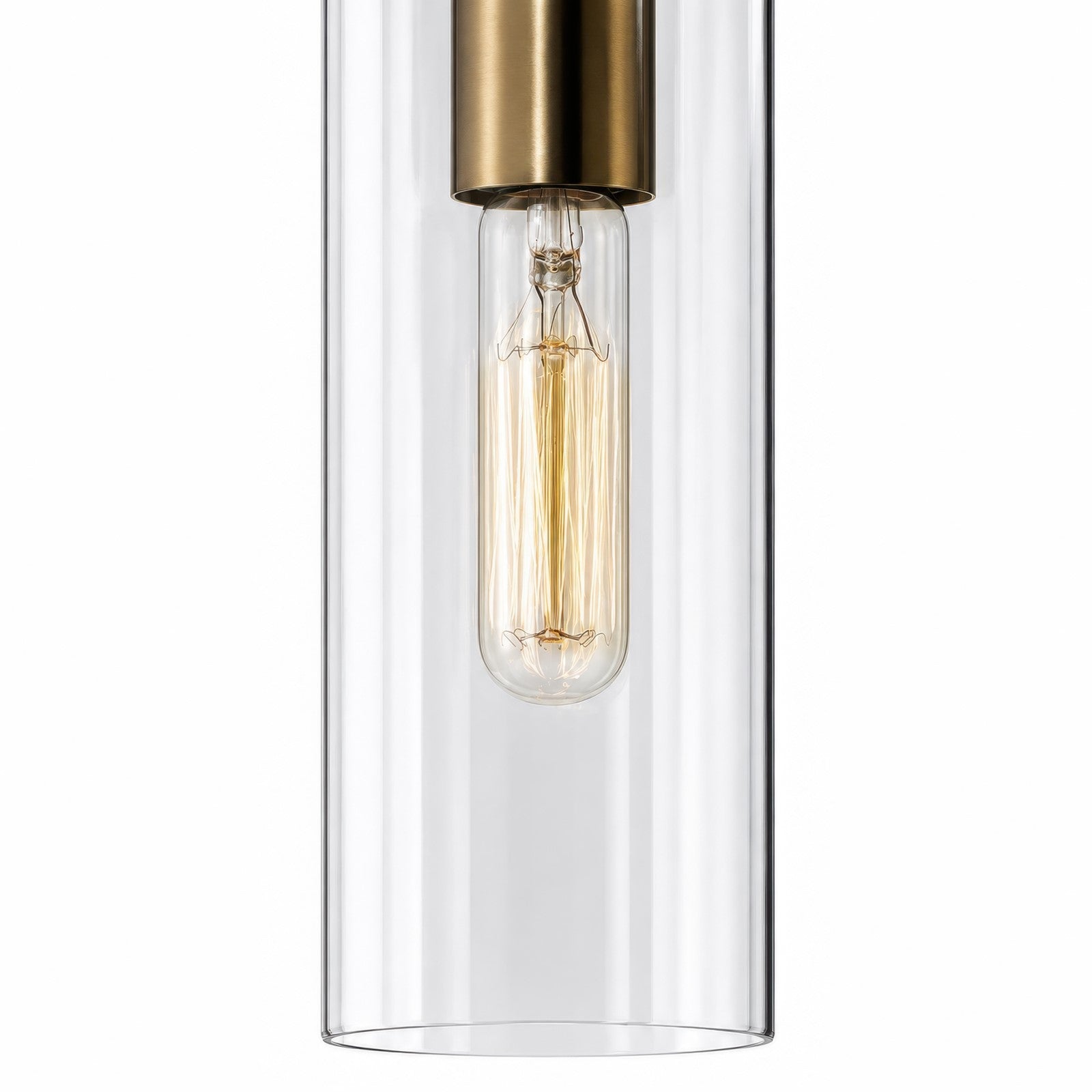 Varaluz Foxwich 1 Light Wall Sconce, Brushed Brass/Clear