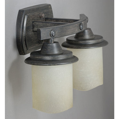 Bathroom Vanity Light, Black Walnut
