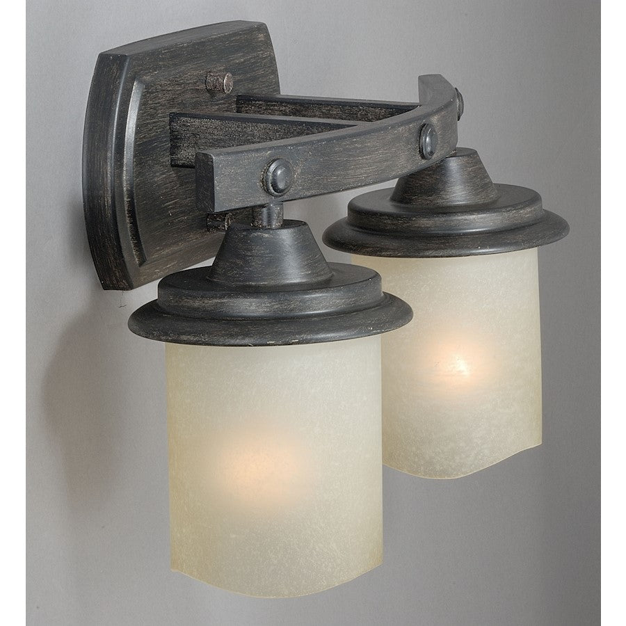 Bathroom Vanity Light, Black Walnut