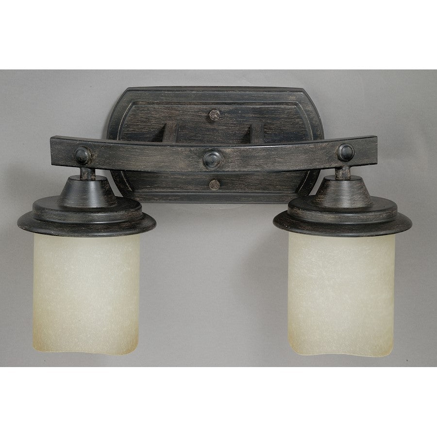 Bathroom Vanity Light, Black Walnut