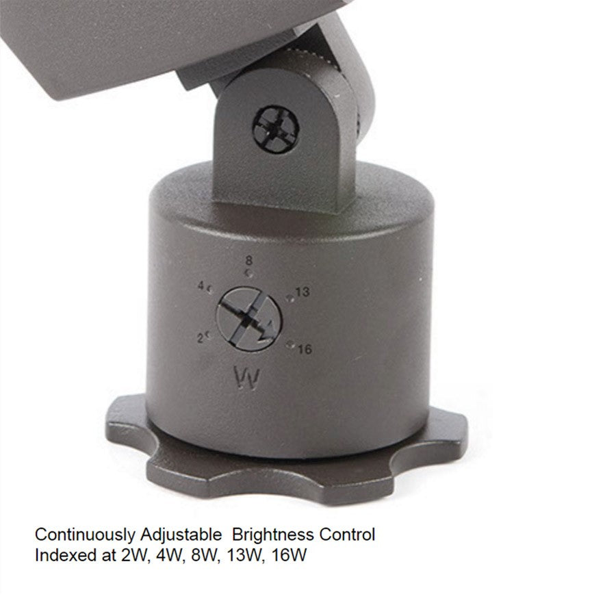 WAC Lighting LED Single 12V Flood Light, Adjustable Output