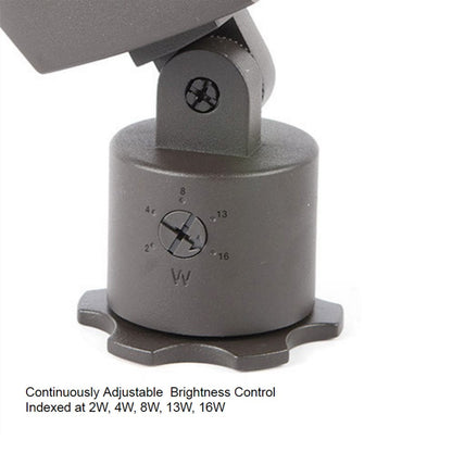 WAC Lighting LED Single 12V Flood Light, Adjustable Output