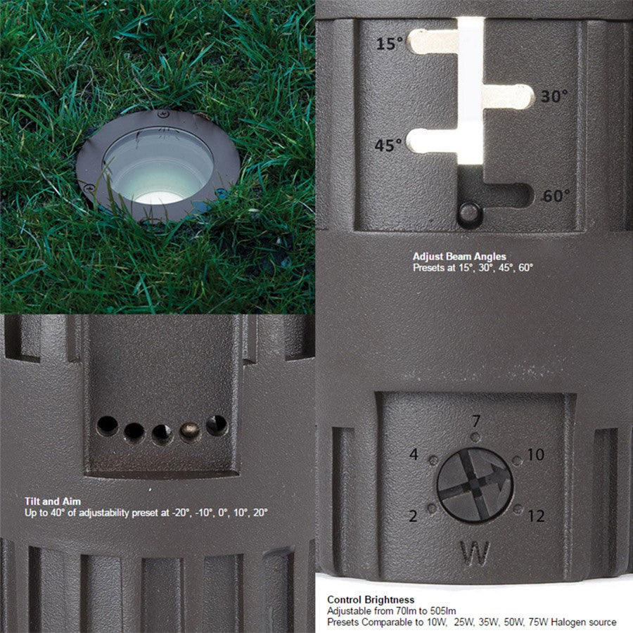 WAC Lighting LED 12V 3" Inground Well Light