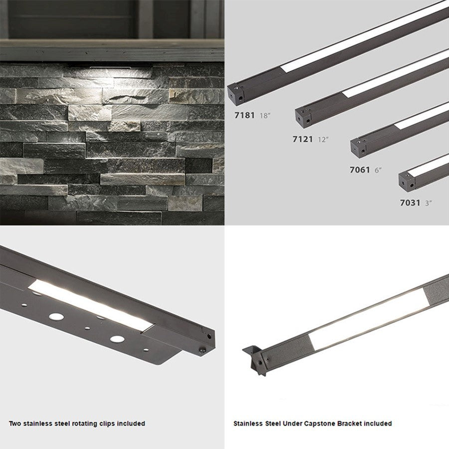WAC Lighting Landscape 3" LED 12V Hardscape Strip