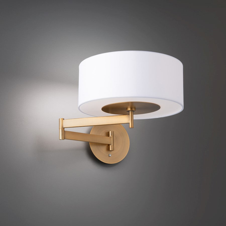 1 Light Swing Arm Wall Sconce