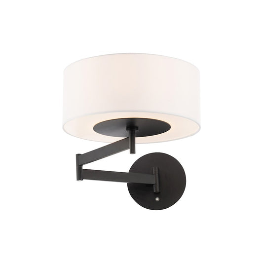 1 Light Swing Arm Wall Sconce