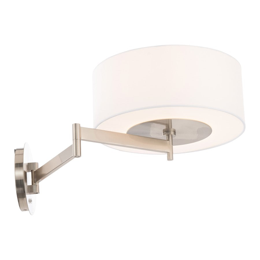 1 Light Swing Arm Wall Sconce