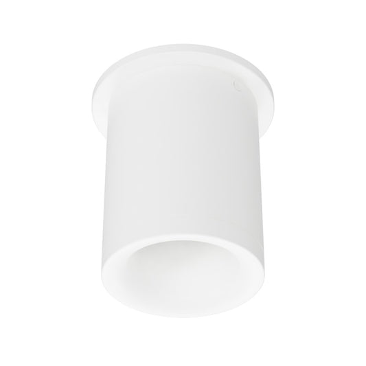 WAC Zoron 1Lt 3.5" RD Flush Mount/Flood Beam Arc Trim White/Clear - C4RT-FCS-PWT