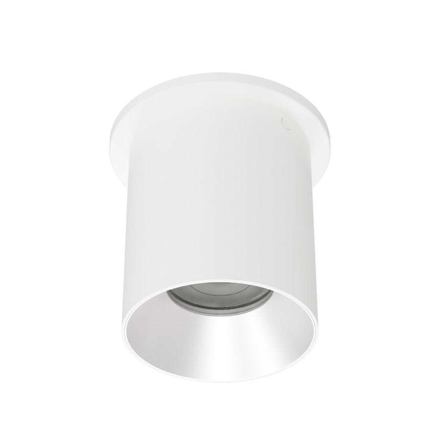 WAC Zoron 1Lt 3.5" RD Flush Mount/Narrow Beam White-Haze/Clear - C4RT-NCS-WTHZ