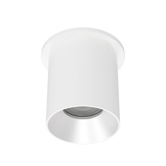 WAC Zoron 1Lt 3.5" RD Flush Mount/Narrow Beam White-Haze/Clear - C4RT-NCS-WTHZ