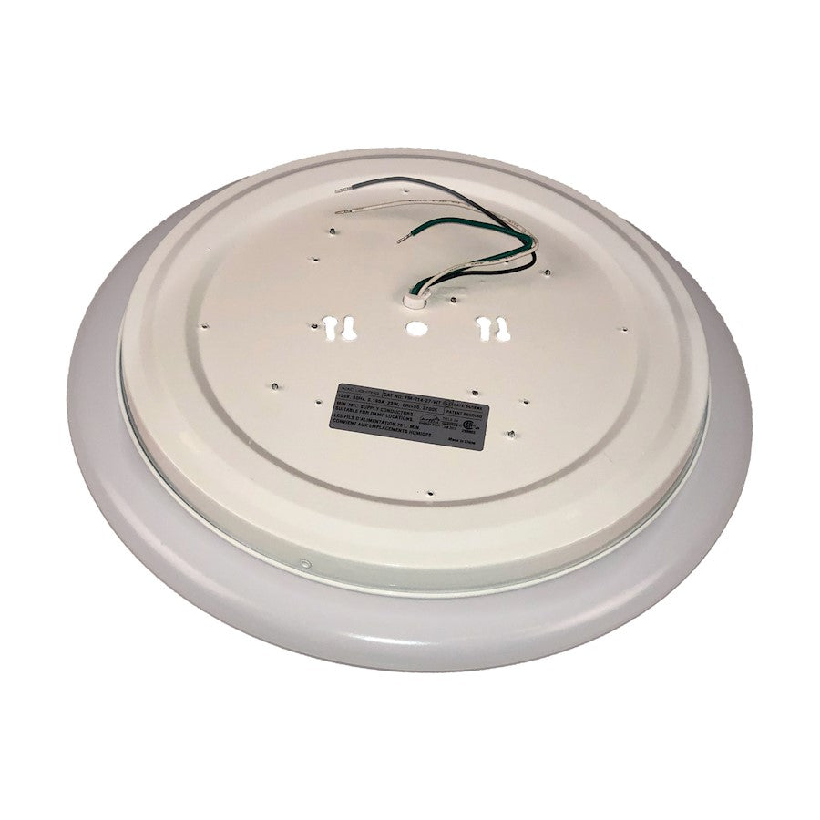 WAC Lighting Glo LED Energy Star Flush Mount, White