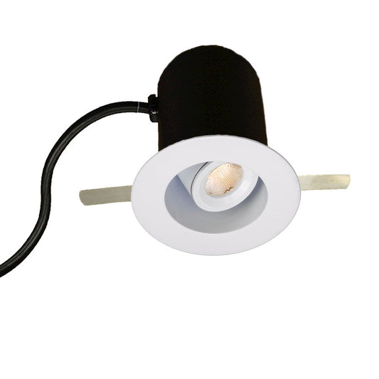 WAC Lighting LEDme Mini Rnd Recessed Adjustable Task Light