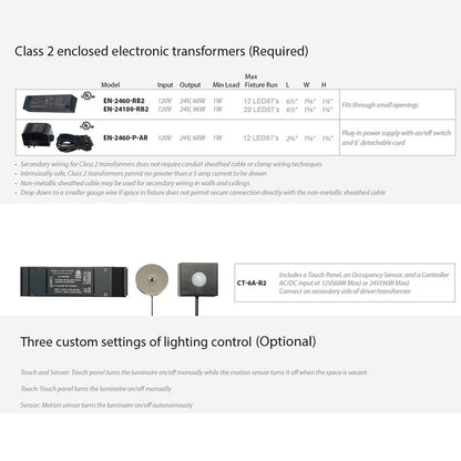 WAC Lighting Square LED Button Light
