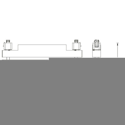 WAC Lighting LED Wall Washer Track Head for J Track Configurations