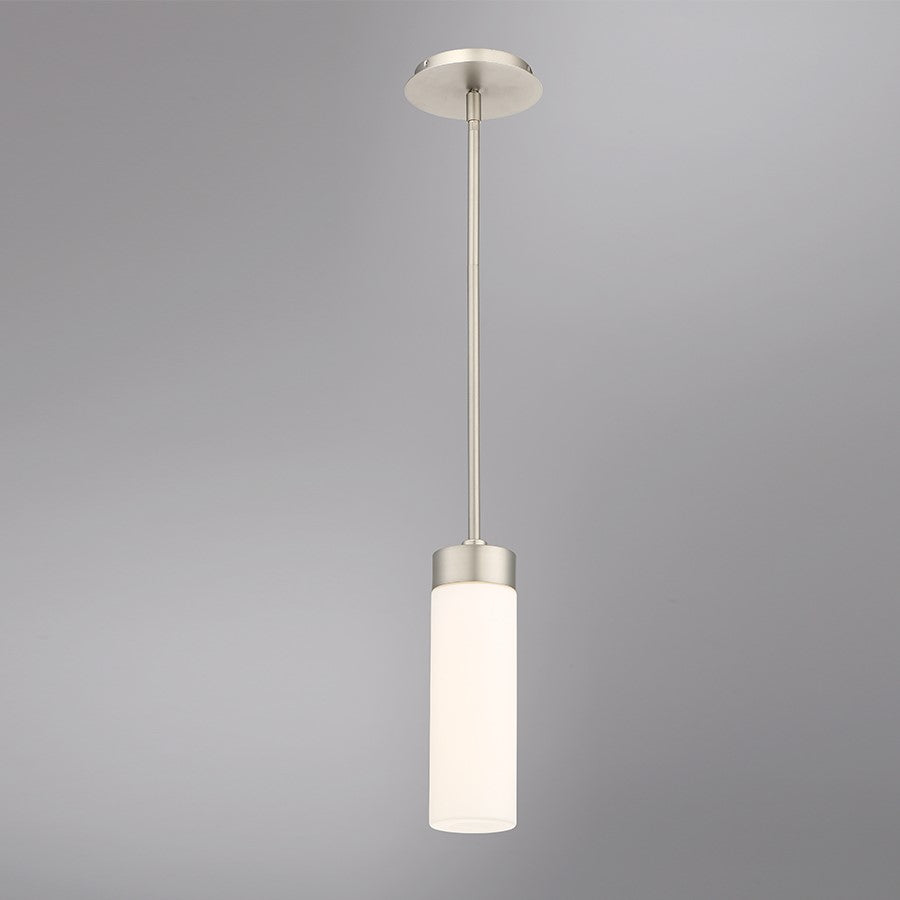 LED Pendant, Satin Nickel