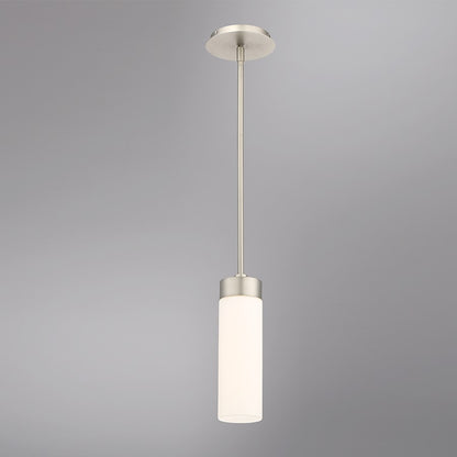 LED Pendant, Satin Nickel