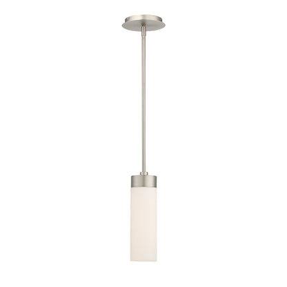 LED Pendant, Satin Nickel