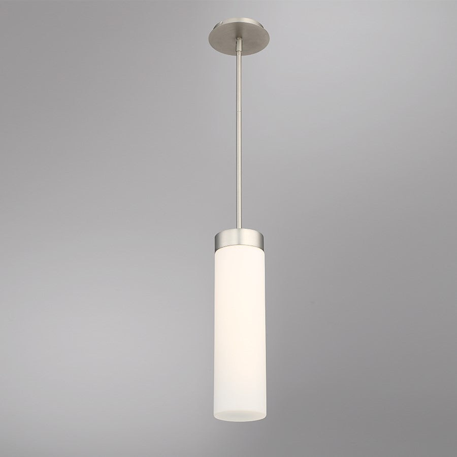 LED Pendant, Satin Nickel