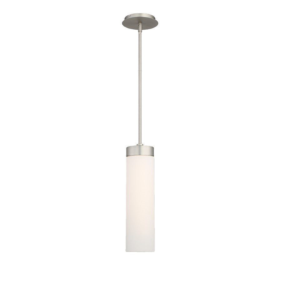 LED Pendant, Satin Nickel