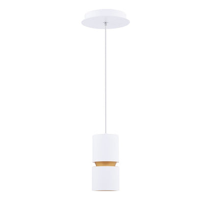 dweLED Pedistal 1 Light 3" Mini-Pendant/3000K, White/Opal