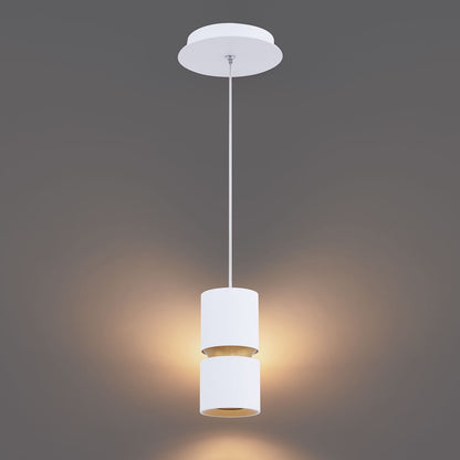 dweLED Pedistal 1 Light 3" Mini-Pendant/3500K, White/Opal