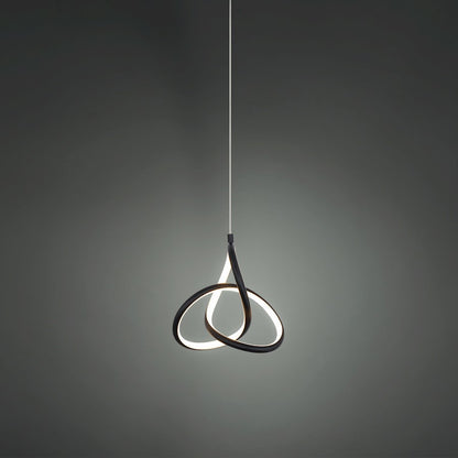 1 Light Pendant, 3000K, Chrome/White