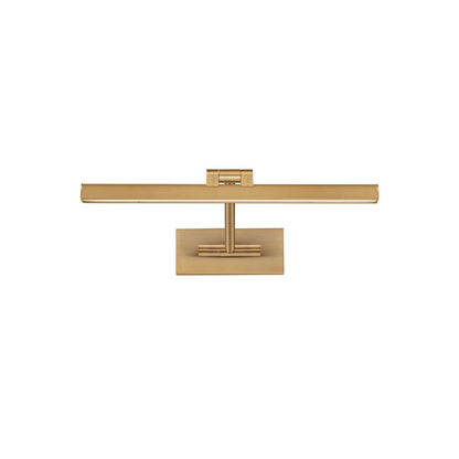 dweLED Reed 1 Light 17" Picture Light, Aged Brass/ - PL-11017-AB