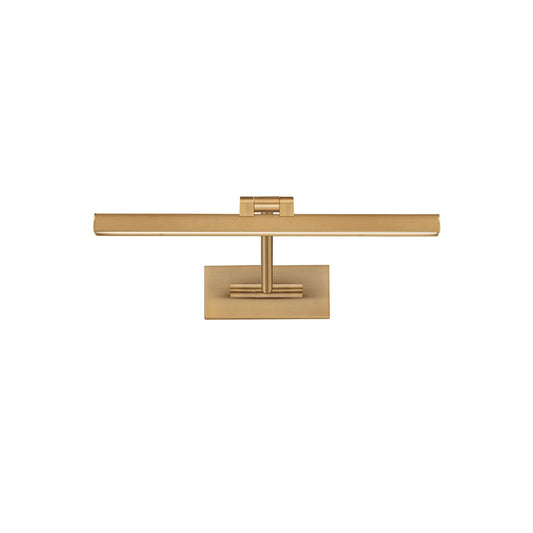 dweLED Reed 1 Light 17" Picture Light, Aged Brass/ - PL-11017-AB