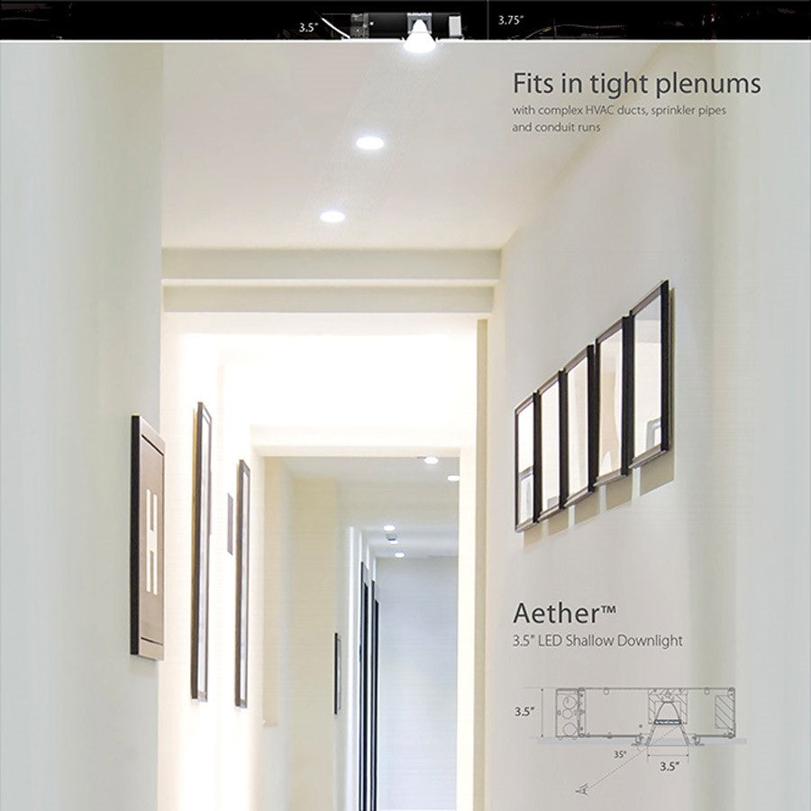 WAC Aether Round Adjustable Trim LED Recessed Downlight