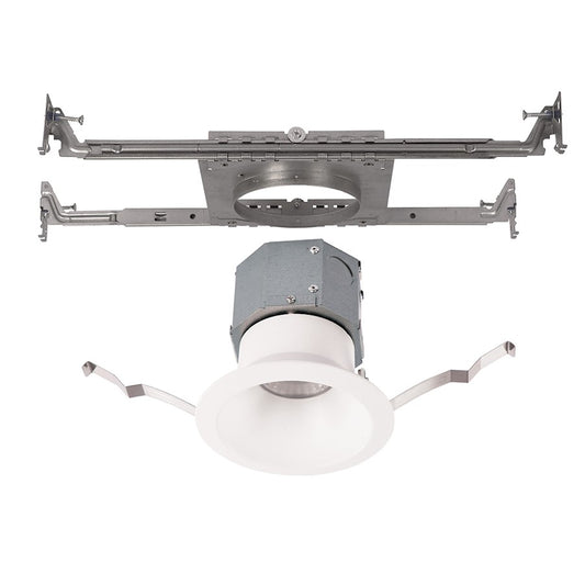 WAC Lighting Pop-in 4" LED RD NC Recessed, White