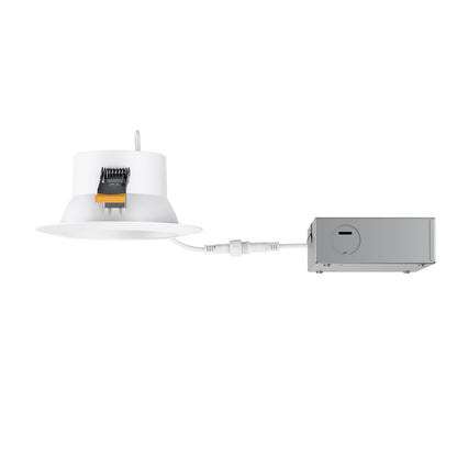 WAC Pop-in 4" Rd LED Recessed Light/Remote Driver/New, White