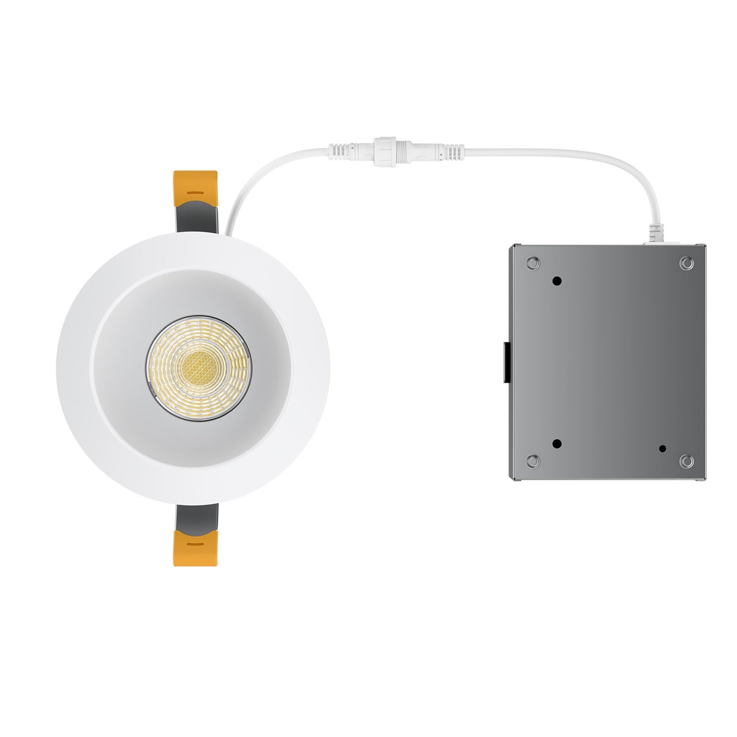 WAC Pop-in 4" Rd LED Recessed Light/Remote Driver/Remodel, White
