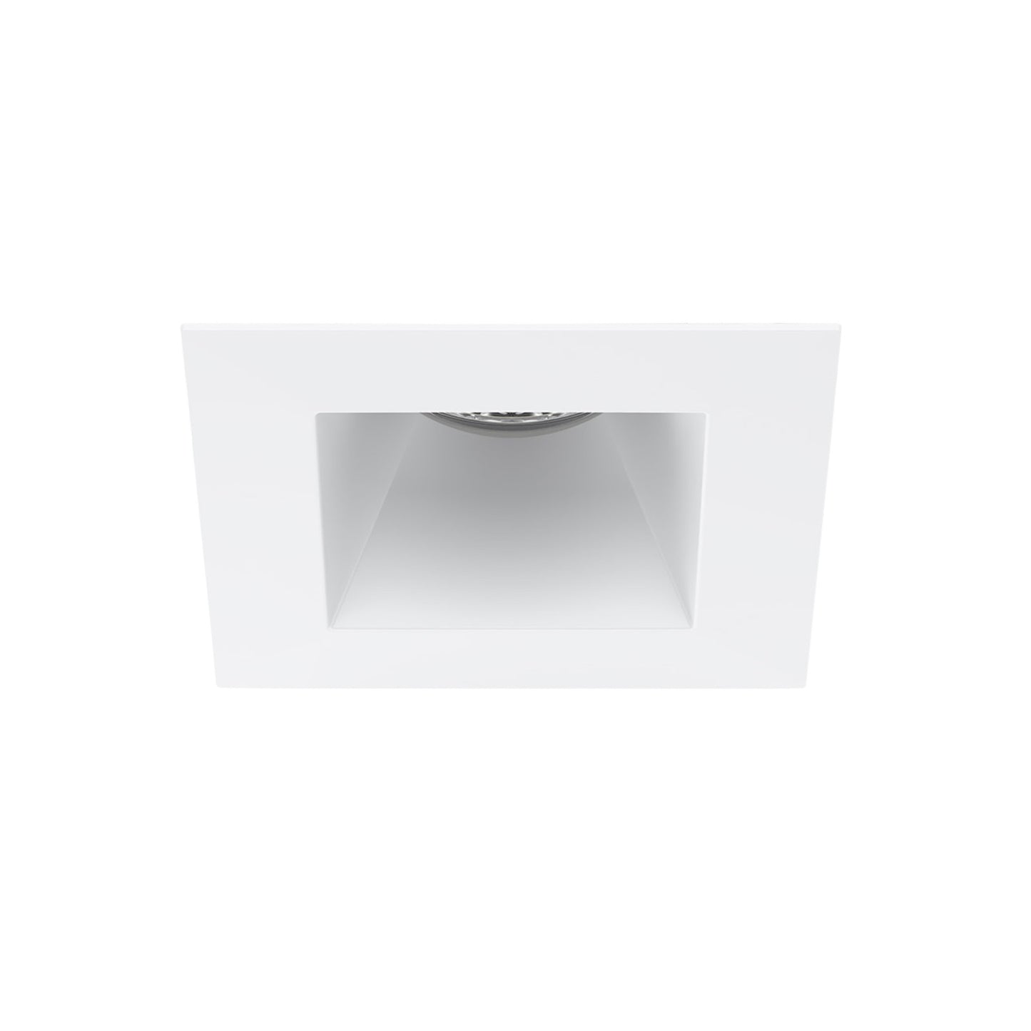 WAC Pop-in 4" Sq LED Recessed Light/Remote Driver/Remodel, White